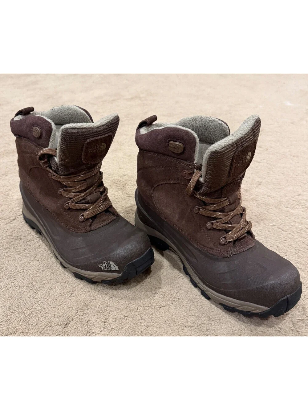The North Face Chilkat 3 Heat Seeker 200gr Waterproof Winter Boot Mens Size 8.5